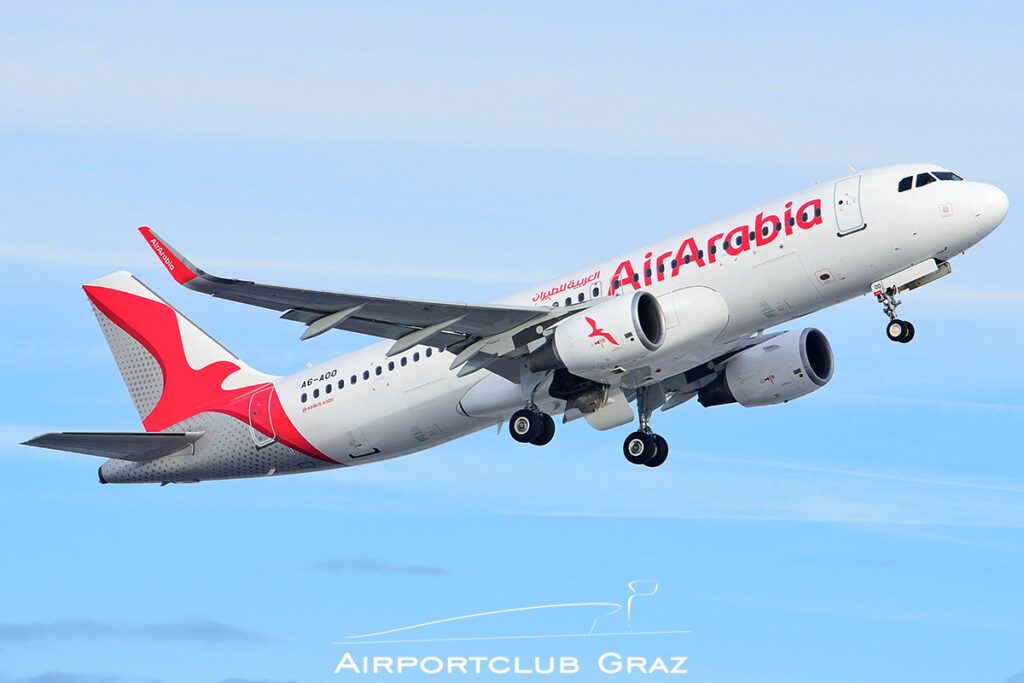 Air Arabia Airbus A320-214 A6-AOO