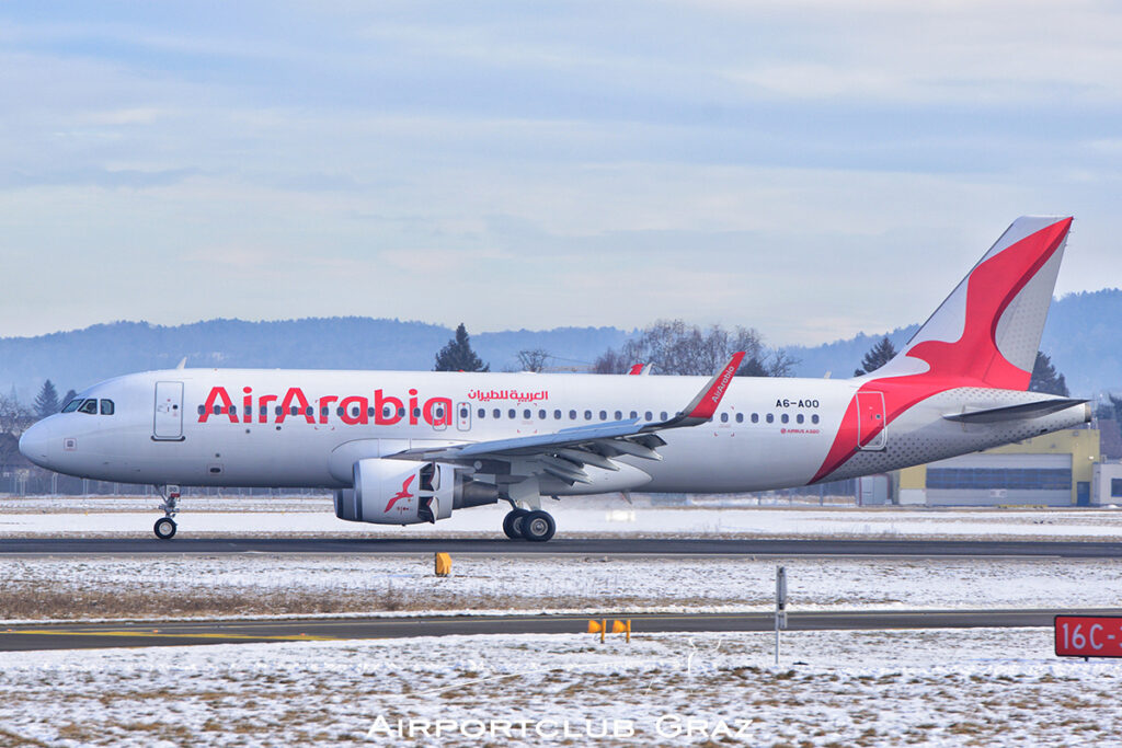 Air Arabia Airbus A320-214 A6-AOO