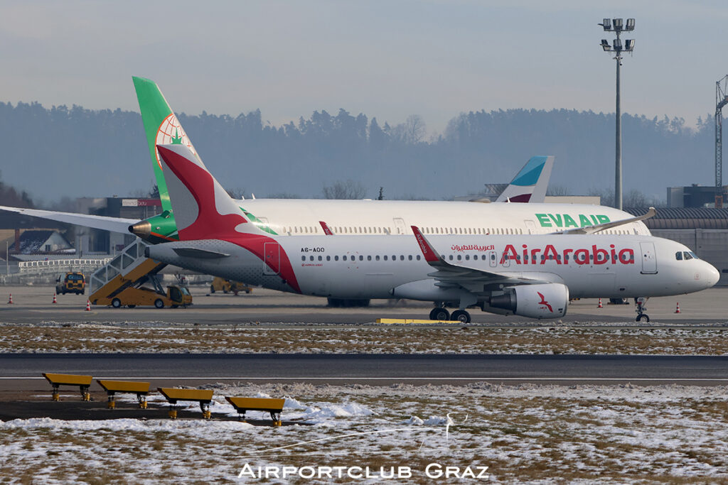 Air Arabia Airbus A320-214 A6-AOO
