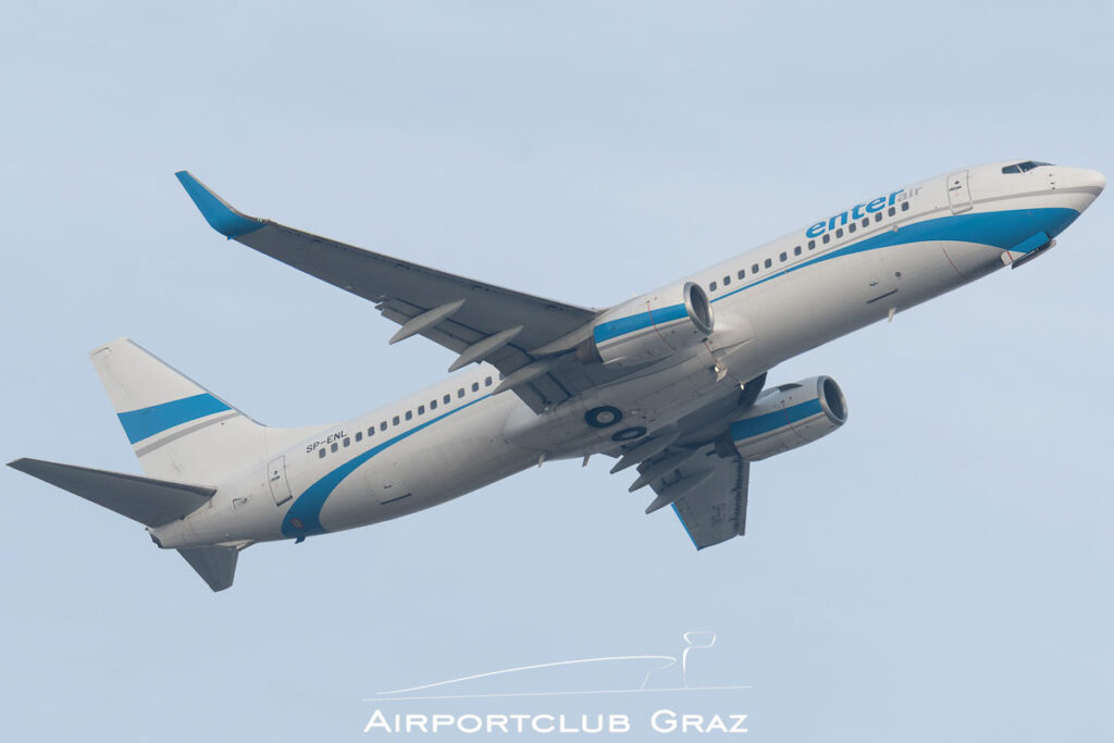Enter Air Boeing 737-8CX SP-ENL