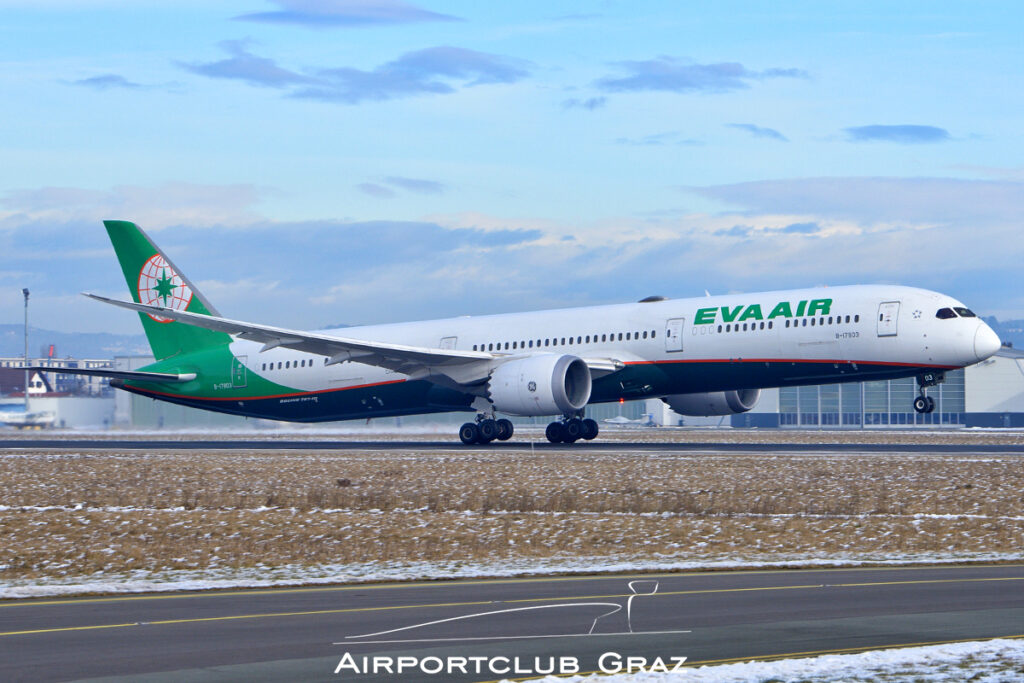Eva Air Boeing 787-10 B-17803