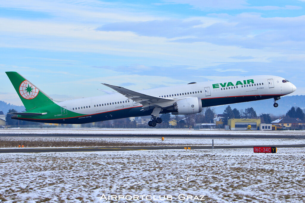 Eva Air Boeing 787-10 B-17803