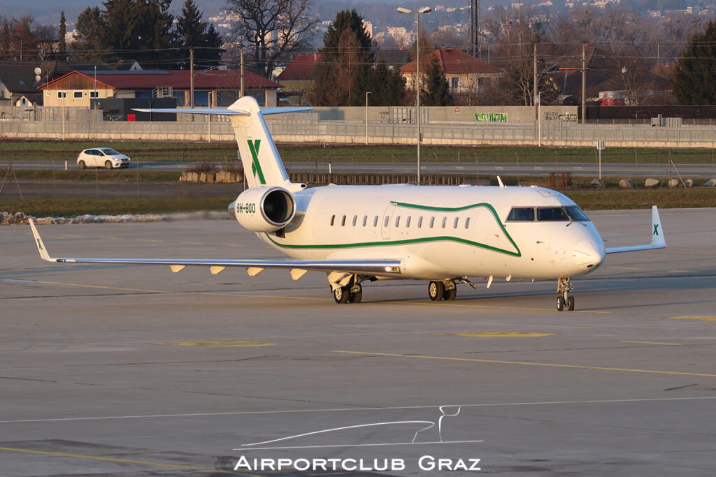 Air X Charter Bombardier CL-600-2B19 Challenger 850 9H-BOO