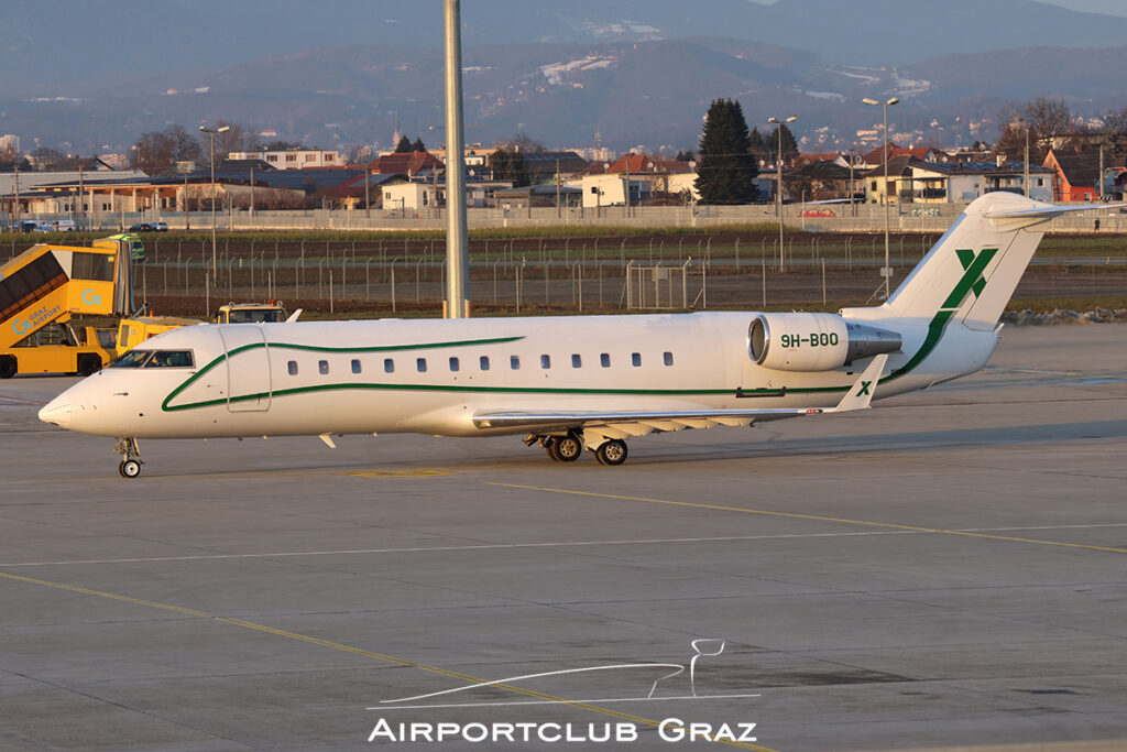Air X Charter Bombardier CL-600-2B19 Challenger 850 9H-BOO