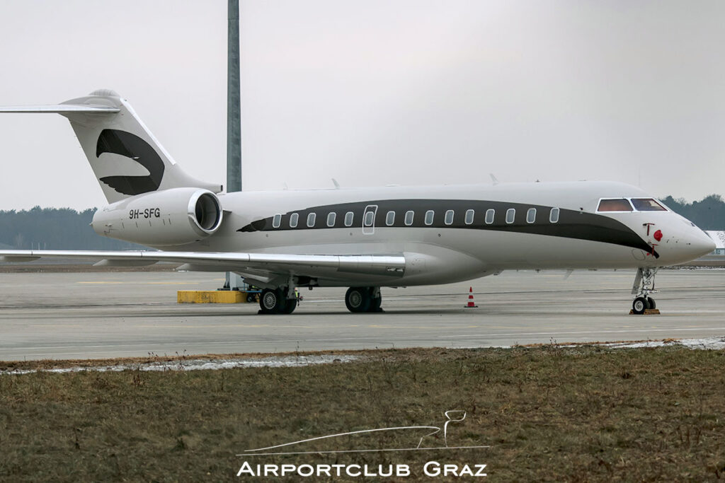 Sparfell Malta Bombardier BD-700-1A10 Global 6000 9H-SFG