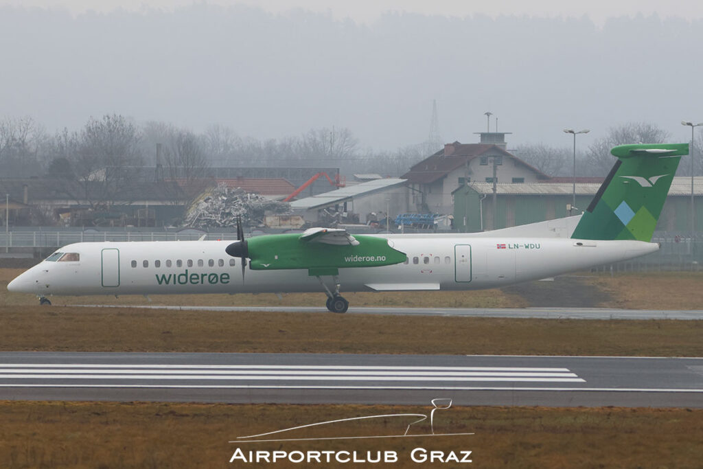 Widerøe Dash 8-Q402 LN-WDU