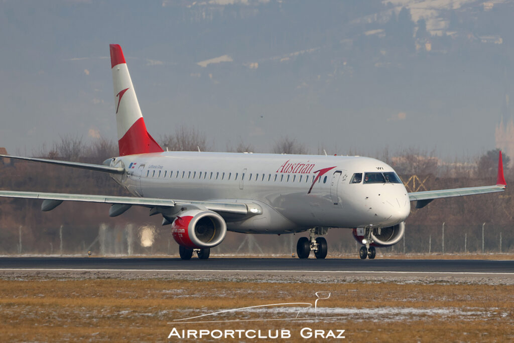 Austrian Airlines Embraer 195 OE-LWI