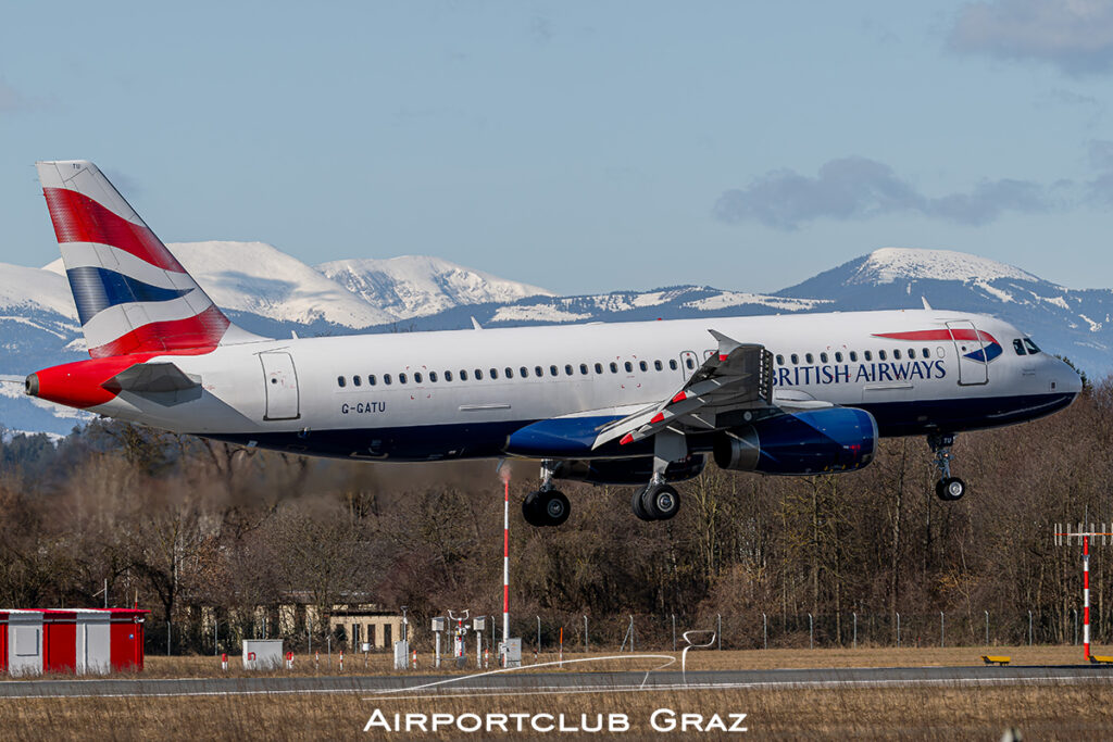 BA Euroflyer Airbus A320-232 G-GATU