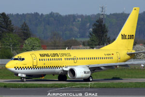 Hapag-Lloyd Express Boeing 737-75B D-AGER
