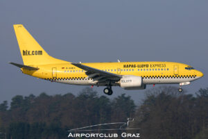 Hapag-Lloyd Express Boeing 737-75B D-AGES