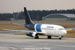 European Aviation Boeing 737-229(Adv) G-CEAE