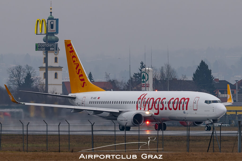Pegasus Airlines Boeing 737-82R TC-AIS