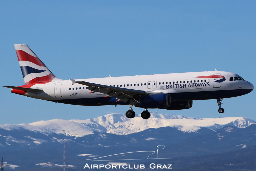 BA Euroflyer Airbus A320-232 G-GATU