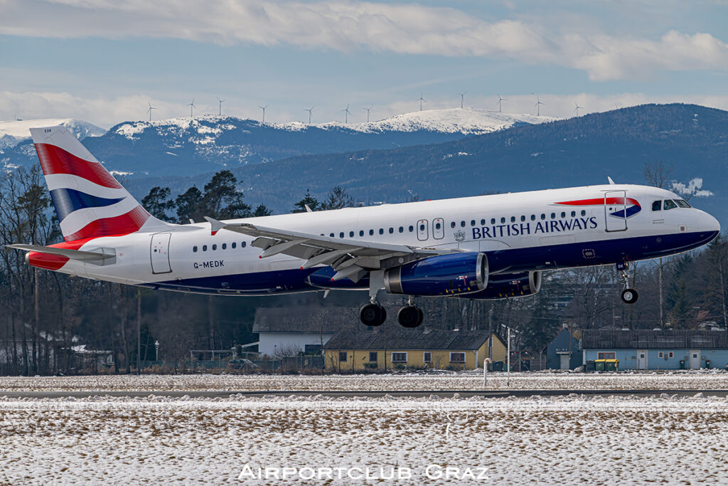 BA Euroflyer Airbus A320-232 G-MEDK