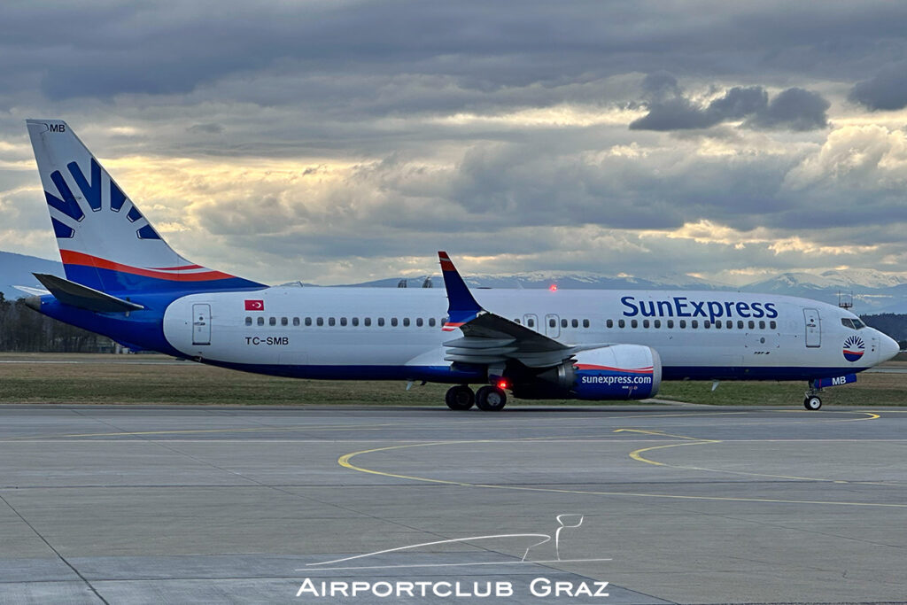 SunExpress Boeing 737-8 MAX TC-SMB