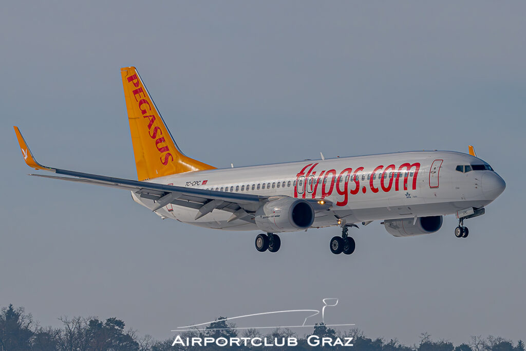 Pegasus Airlines Boeing 737-82R TC-CPC
