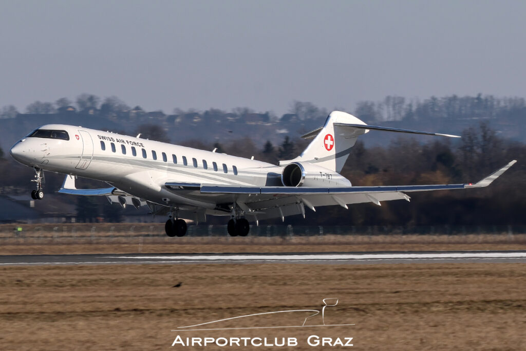 Swiss Air Force Bombardier BD-700-2A12 Global 7500 T-787