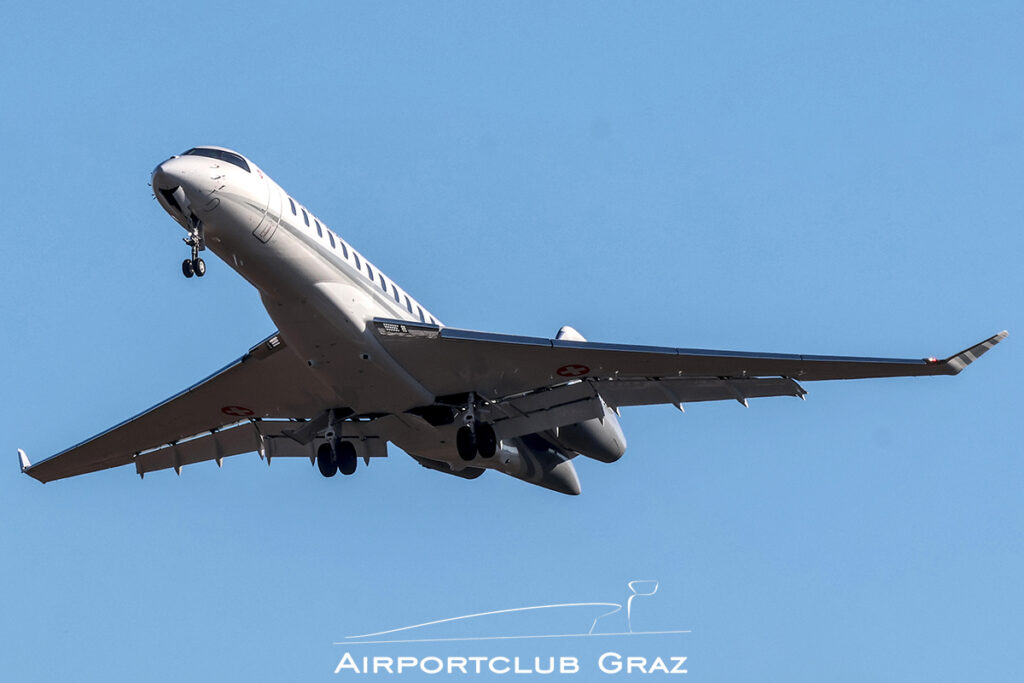 Swiss Air Force Bombardier BD-700-2A12 Global 7500 T-787