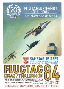 Poster Flugtag 84