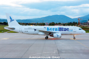 Koral Blue Airlines Airbus A320-214 SU-KBD