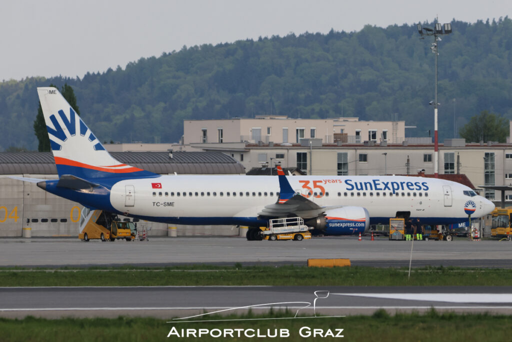 SunExpress Boeing 737-8 MAX TC-SME