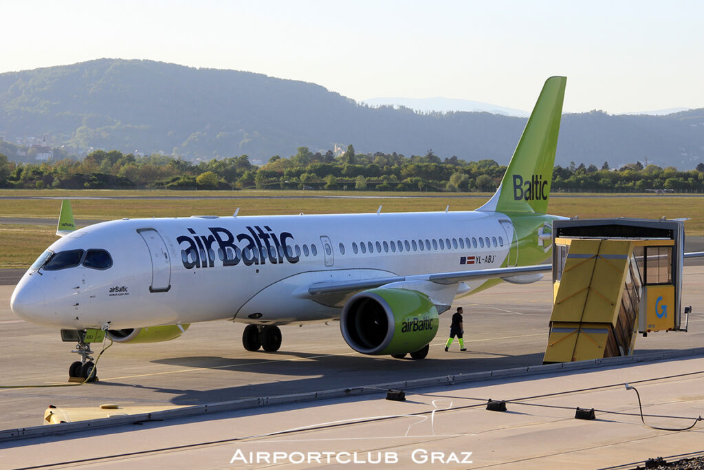 Air Baltic Airbus A220-371 YL-ABJ