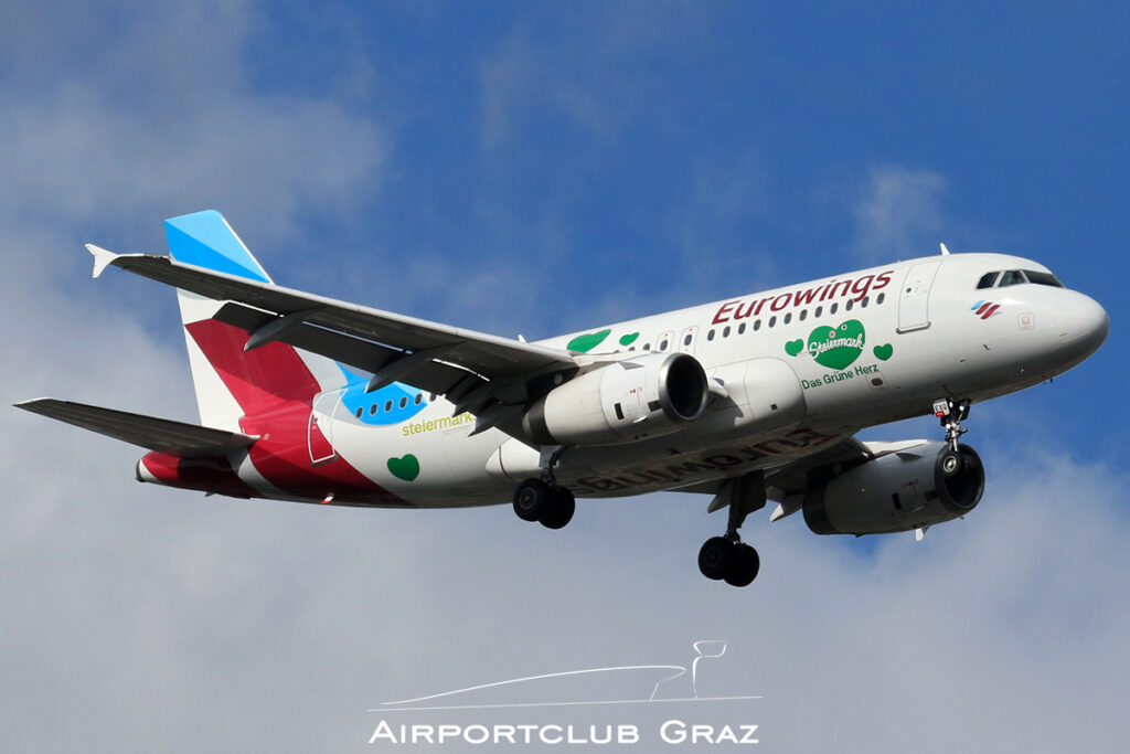 Eurowings Europe Airbus A319-132 9H-EXQ