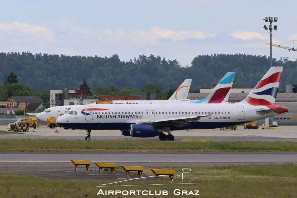BA Euroflyer Airbus A320-232 G-GATM