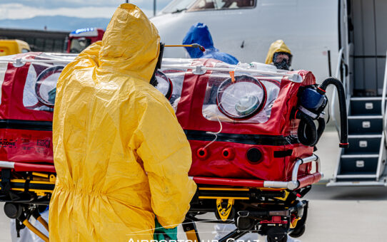 Umfassende Notfallübung Alpha 10 am Graz Airport