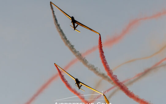 Blanix Team Display am Graz Airport
