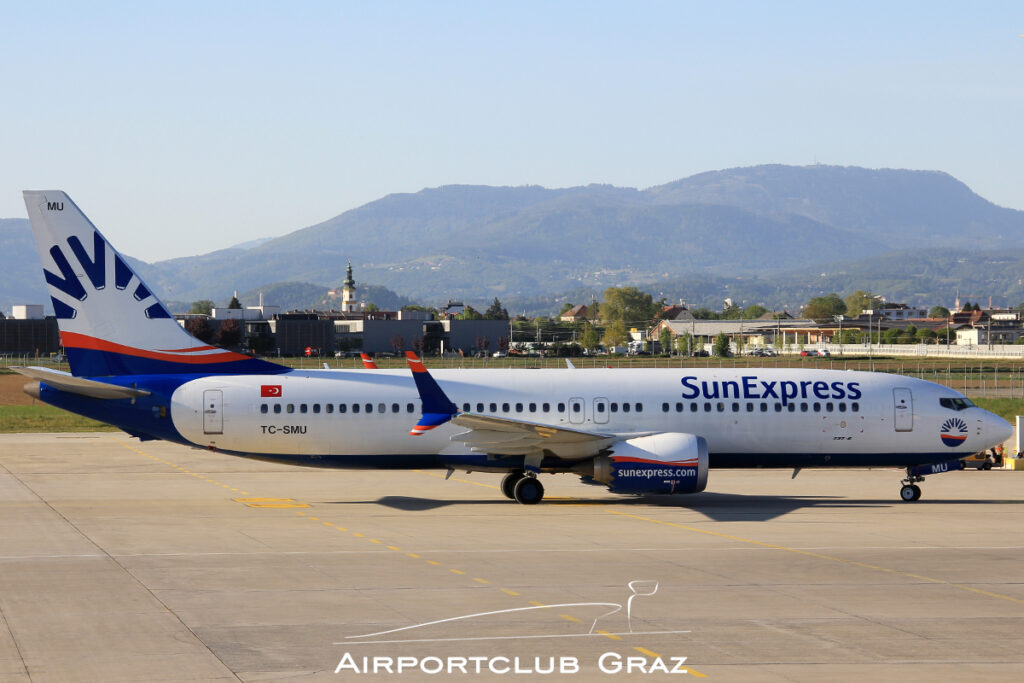 SunExpress Boeing 737-8 MAX TC-SMU