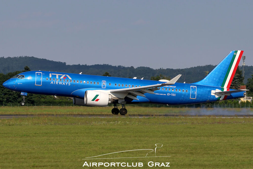 ITA Airways Airbus A220-371 EI-TEC
