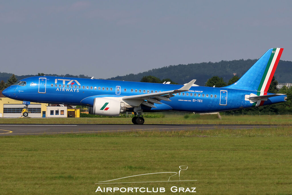 ITA Airways Airbus A220-371 EI-TEC
