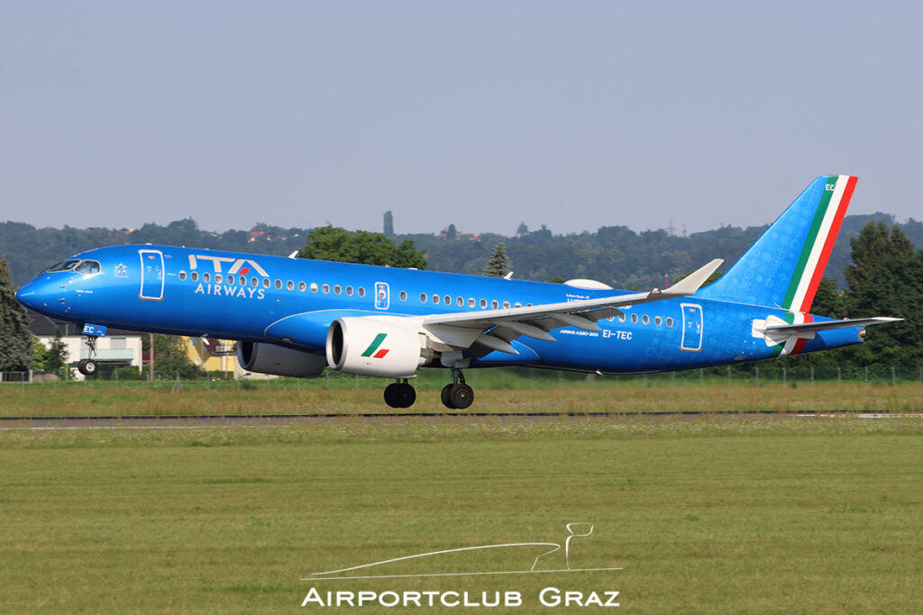 ITA Airways Airbus A220-371 EI-TEC