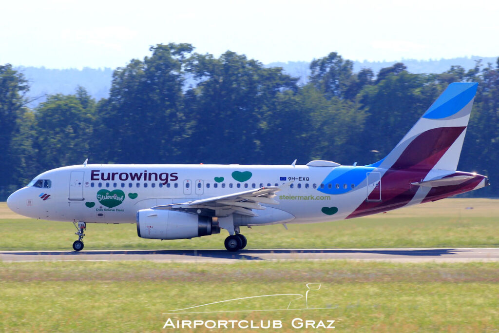 Eurowings Europe Airbus A319-132 9H-EXQ