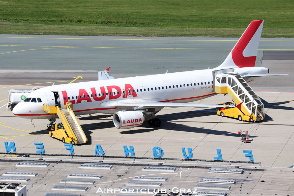 Lauda Europe Airbus A320-214 9H-LMI