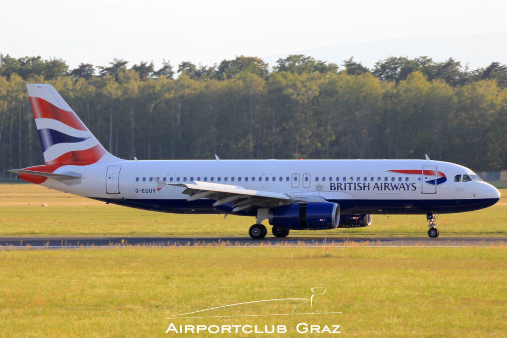 BA Euroflyer Airbus A320-232 G-EUUY