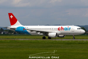 Chair Airlines Airbus A320-214 HB-JOK