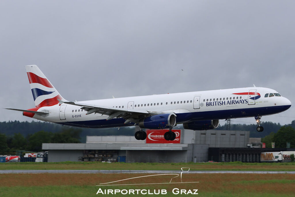 BA Euroflyer Airbus A321-231 G-EUXE