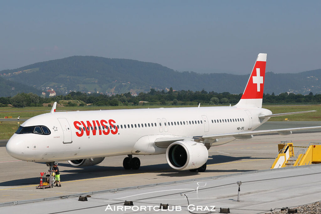 Swiss Airbus A321-271NX HB-JPE