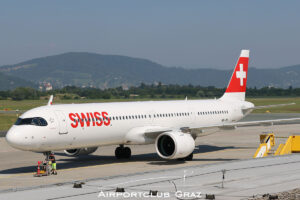 Swiss Airbus A321-271NX HB-JPE