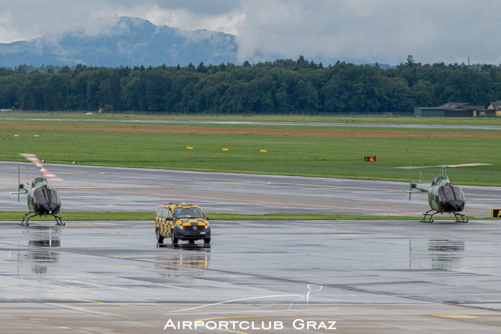 Albania Air Force Bell 505 FA-401 & F-402