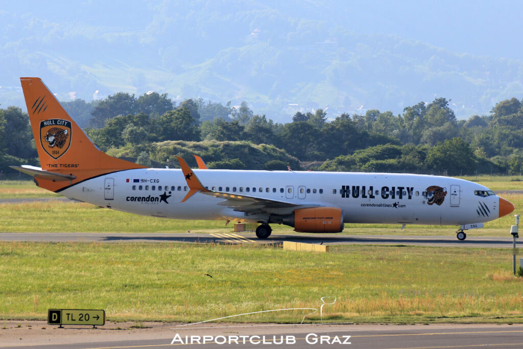 Corendon Airlines Europe Boeing 737-8K5 9H-CXG