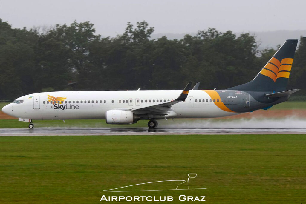 Skyline Express Airline Boeing 737-94XER UR-SLX