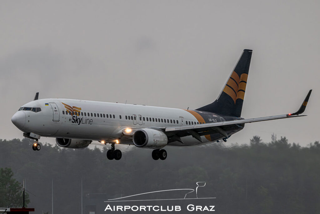 Skyline Express Airline Boeing 737-94XER UR-SLX