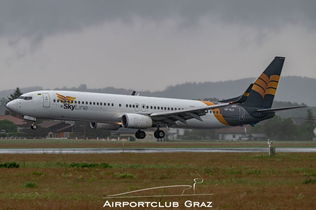 Skyline Express Airline Boeing 737-94XER UR-SLX