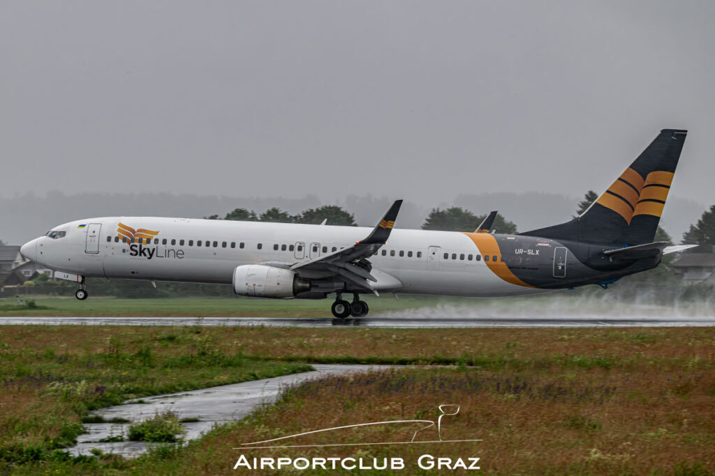 Skyline Express Airline Boeing 737-94XER UR-SLX