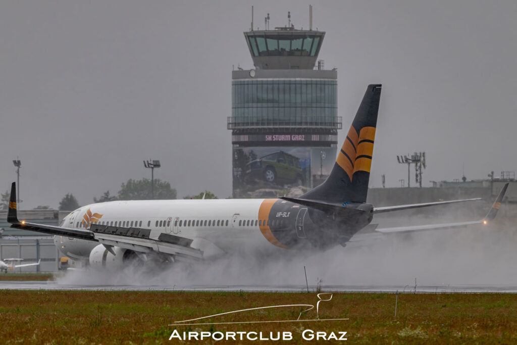 Skyline Express Airline Boeing 737-94XER UR-SLX