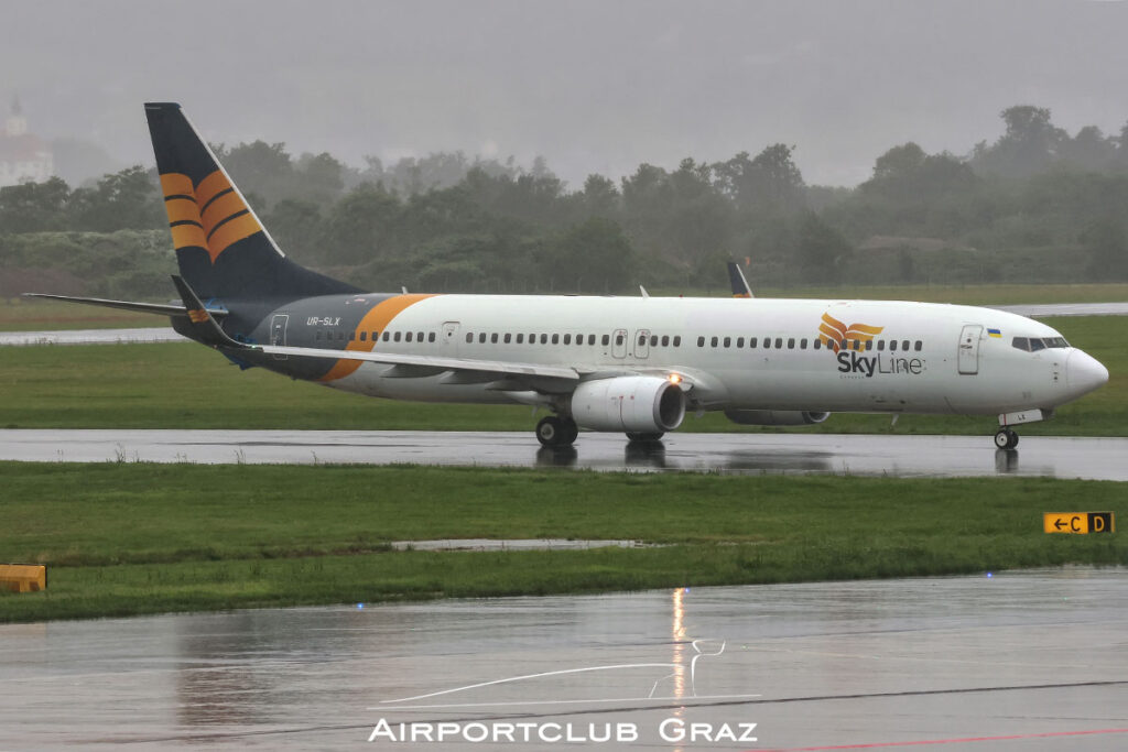 Skyline Express Airline Boeing 737-94XER UR-SLX