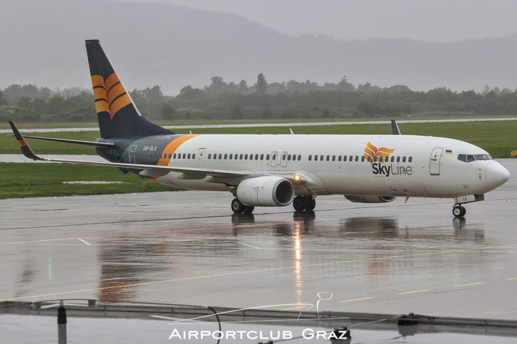 Skyline Express Airline Boeing 737-94XER UR-SLX
